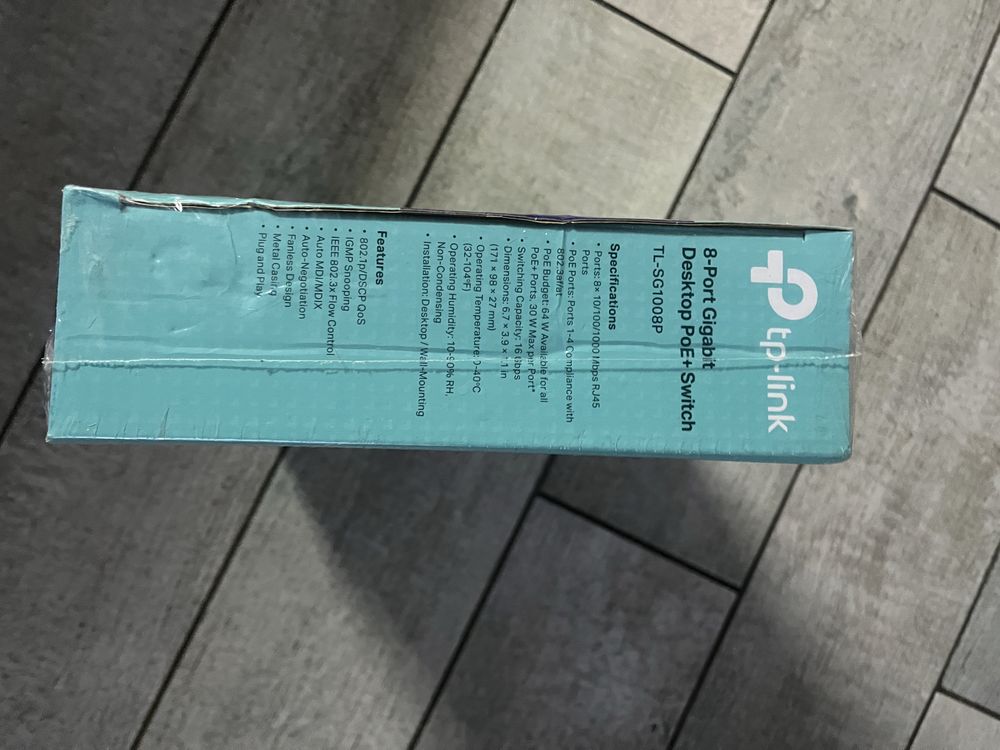Комутатор локальної мережі (Switch) TP-Link TL-SG1008P