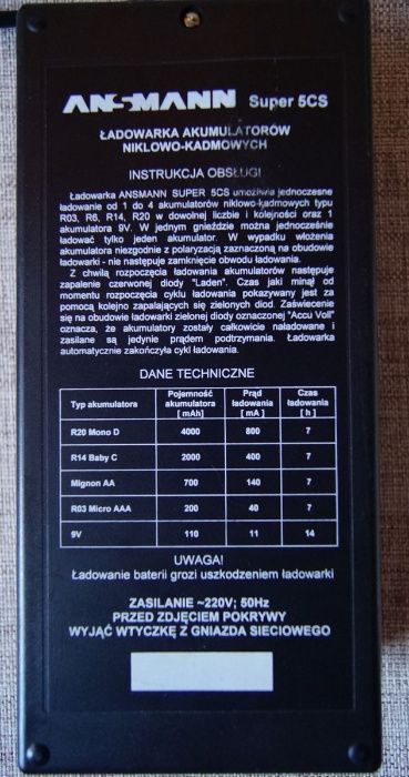 ładowarka akmulatorowa