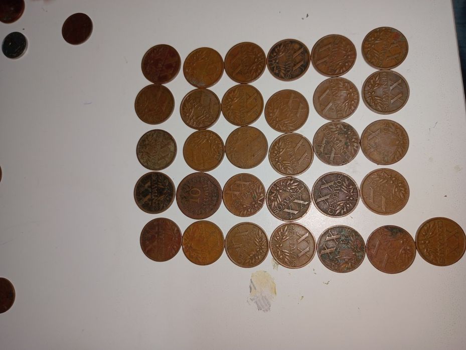 Moedas de xx centavos