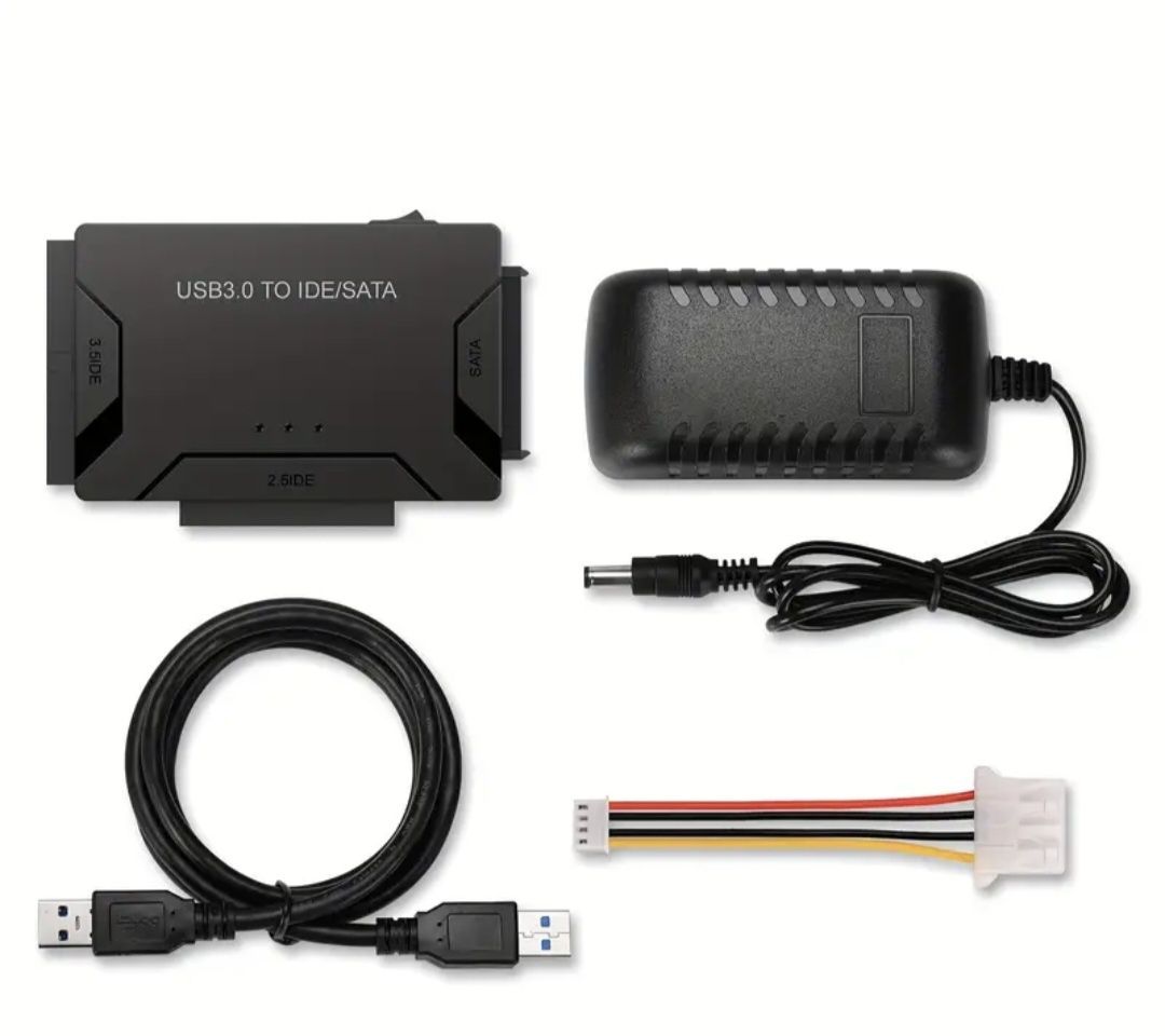Adapter USB 3.0 do HDD i SSD 2.5" 3.5" IDE SATA