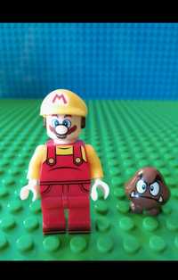 Super Mario Lego Minifiguras - Mario Maker + Goomba
