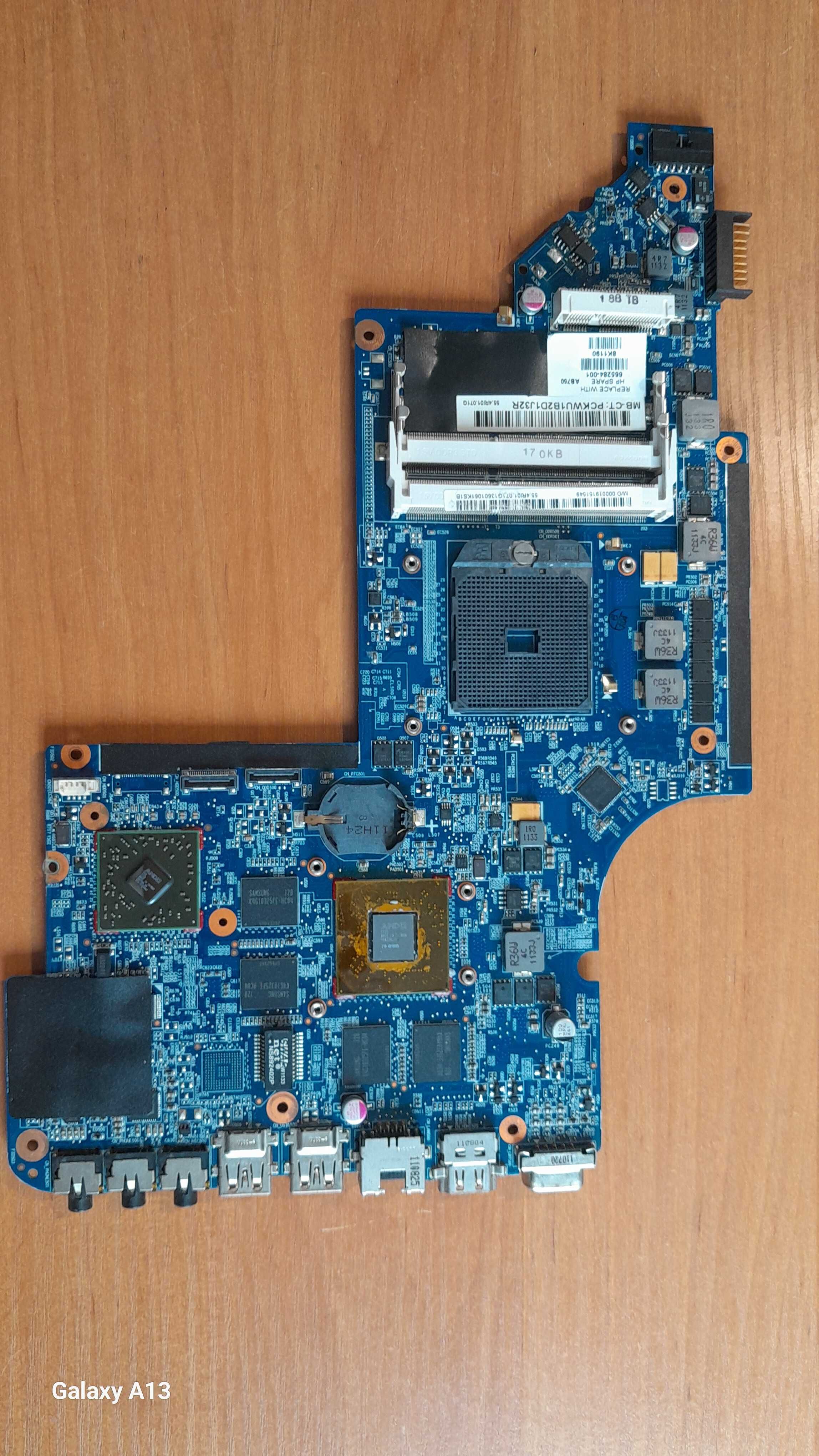 Ноутбук hp dv6-6b03er по запчастинам