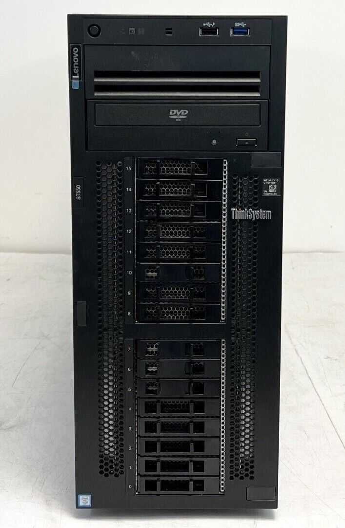 Сервер Lenovo Thinkserver Tower ST550 2x 20 Core Gold Xeon