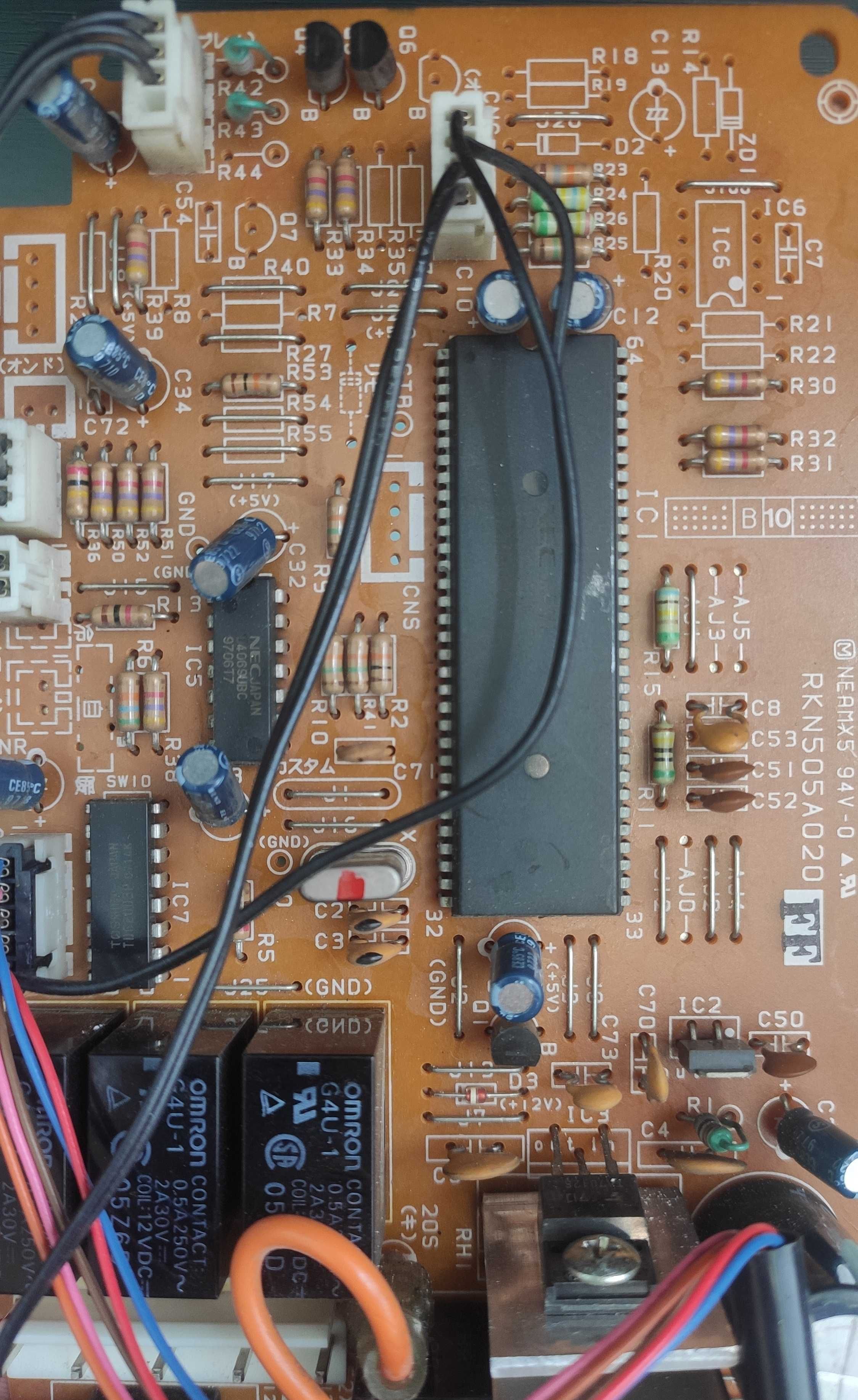 Плата RKN505A020 кондиціонера Mitsubishi. Ремонт кондиціонерів MHI.