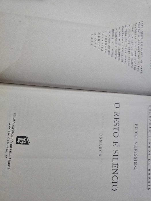 O Resto é Silêncio - Erico Veríssimo
