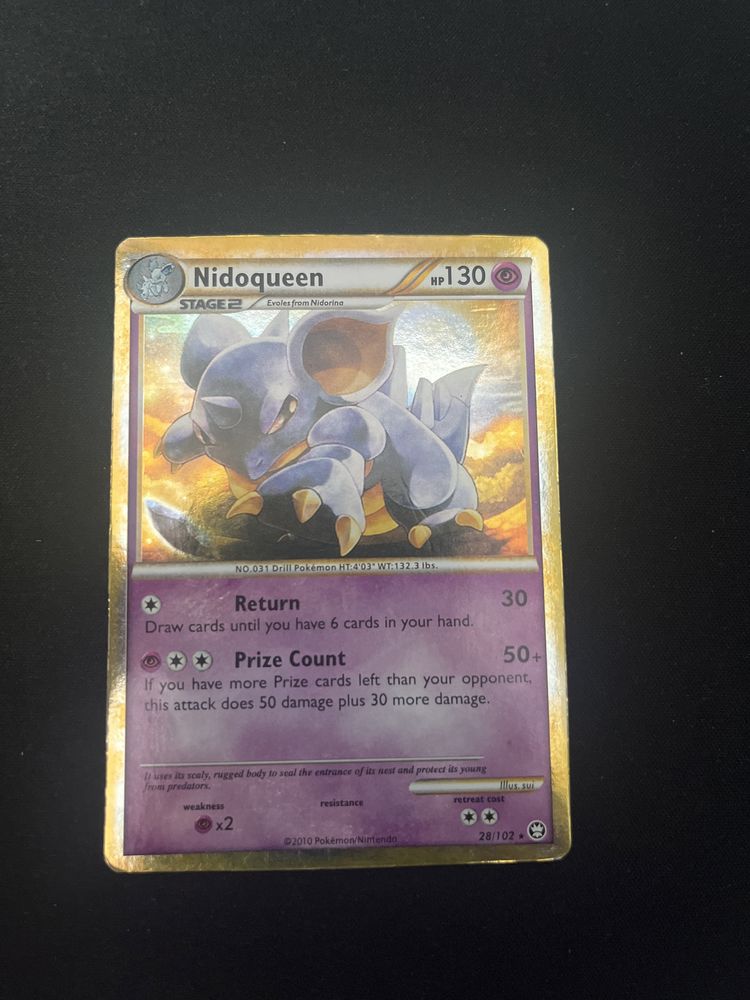 NIDOQUEEN 28/102 - [Non Holo] [HGSS Triumphant Set] 2010