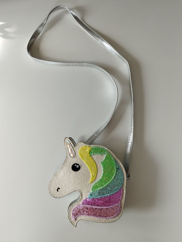 Mała torebeczka Unicorn H&M, torebka dla dziewczynki