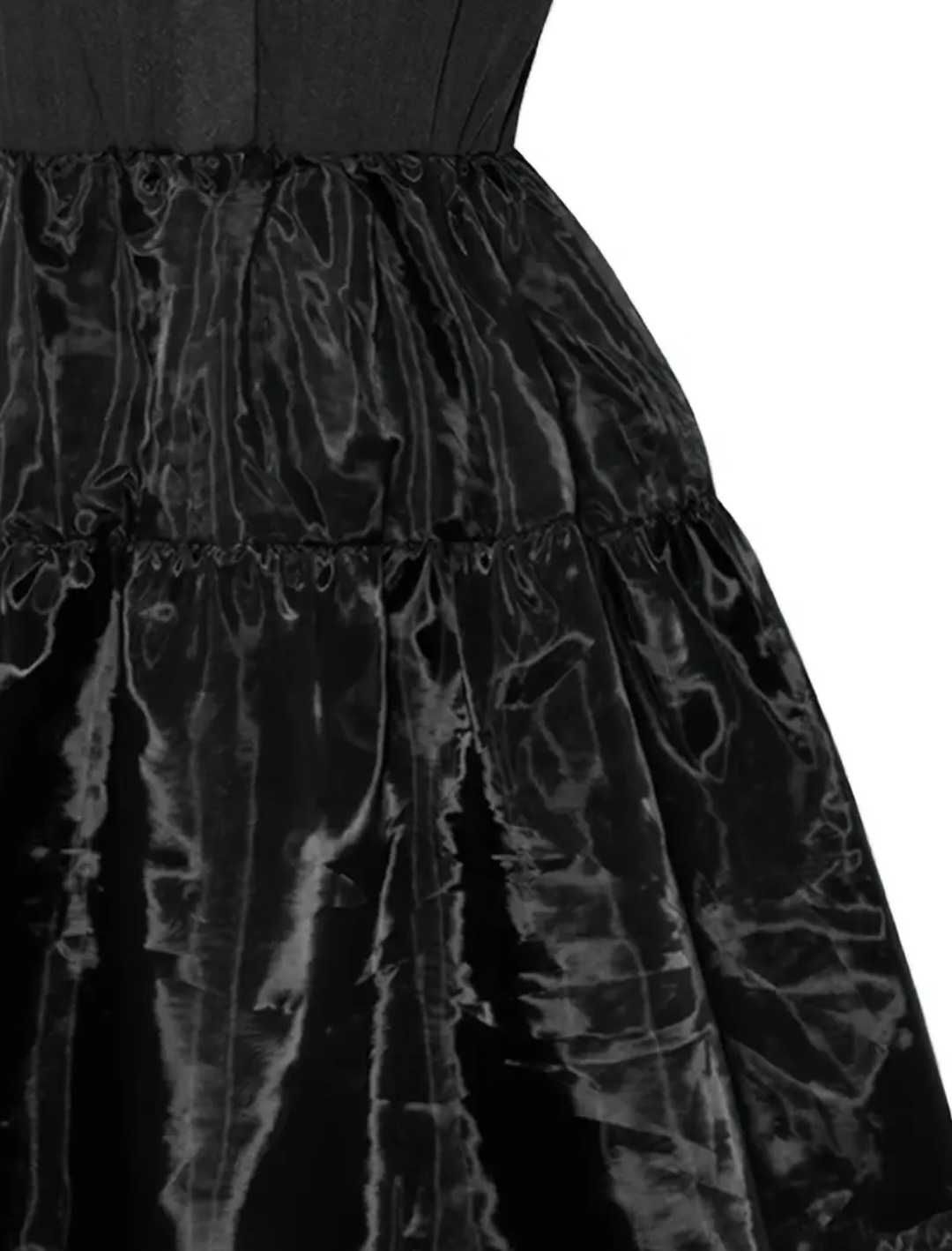 Nowy strój Wednesday Addams, r. 140/146 przebranie bal
