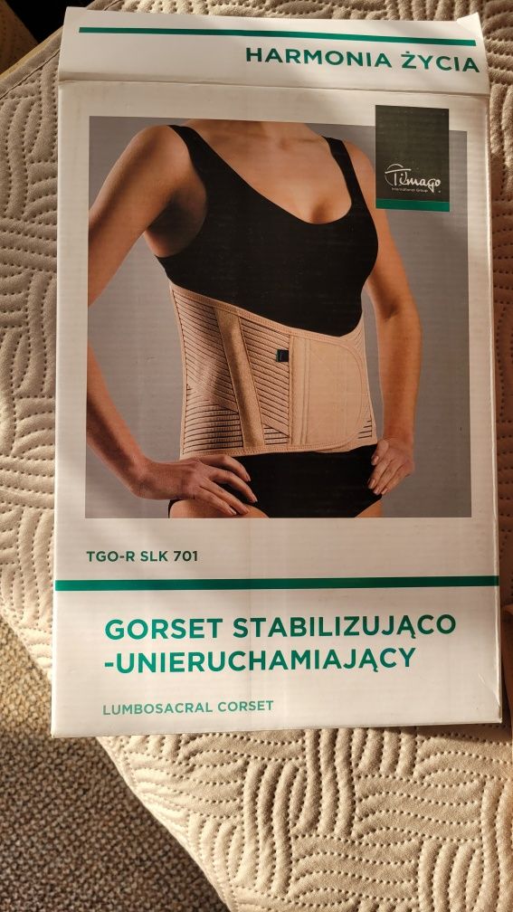 Gorset stabilizujaco - unieruchamiajacy roz.M