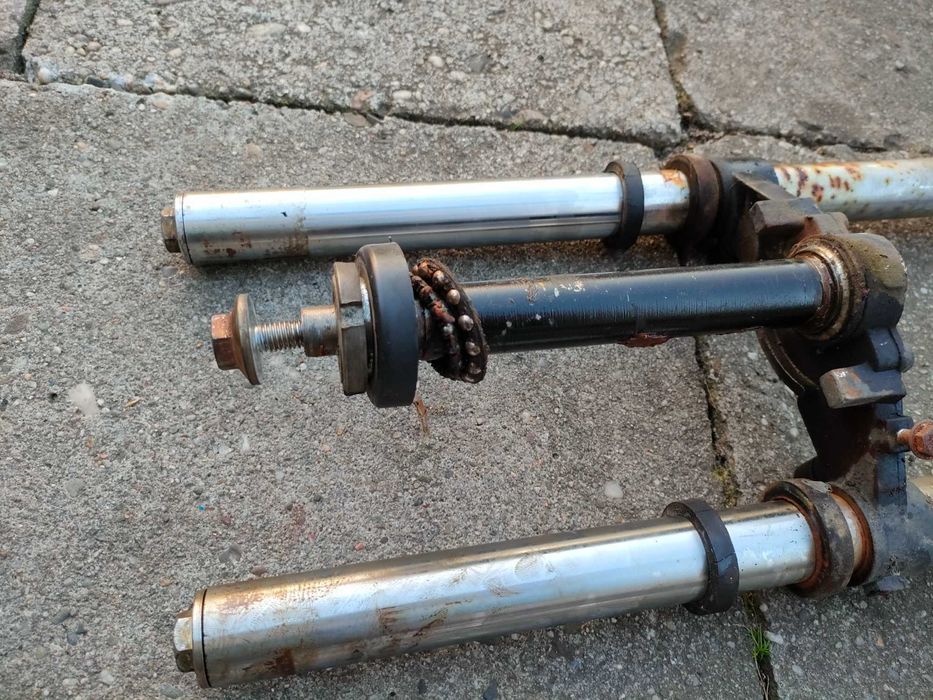 Yamasaki gb street 50 zawieszenie przód kiero romet zipp router zacisk