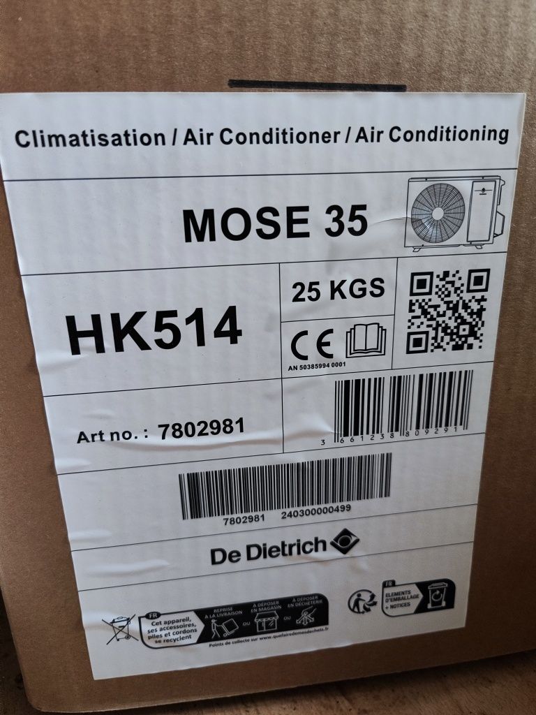 Klimatyzator DeDietrich CLIM’UP SMART 3.5kW