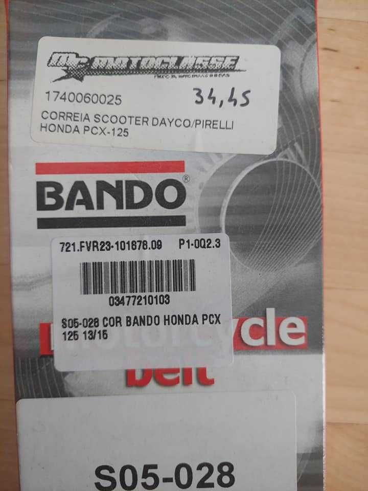 Correia Bando PCX 2011 a 2015