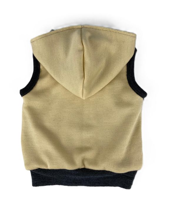 Kamizelka bezrękawnik merino wełniana 62/68 cm  100%  wełna wool