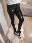 Nowe legginsy latex new look z metką skora