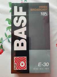 Kasety VHS BASF E30 nowe