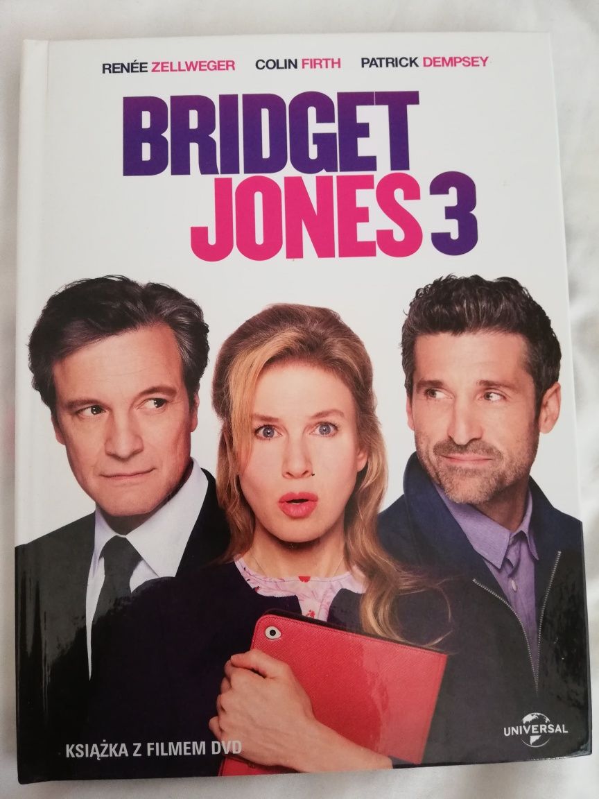 Bridget Jones 3 książka i film na DVD