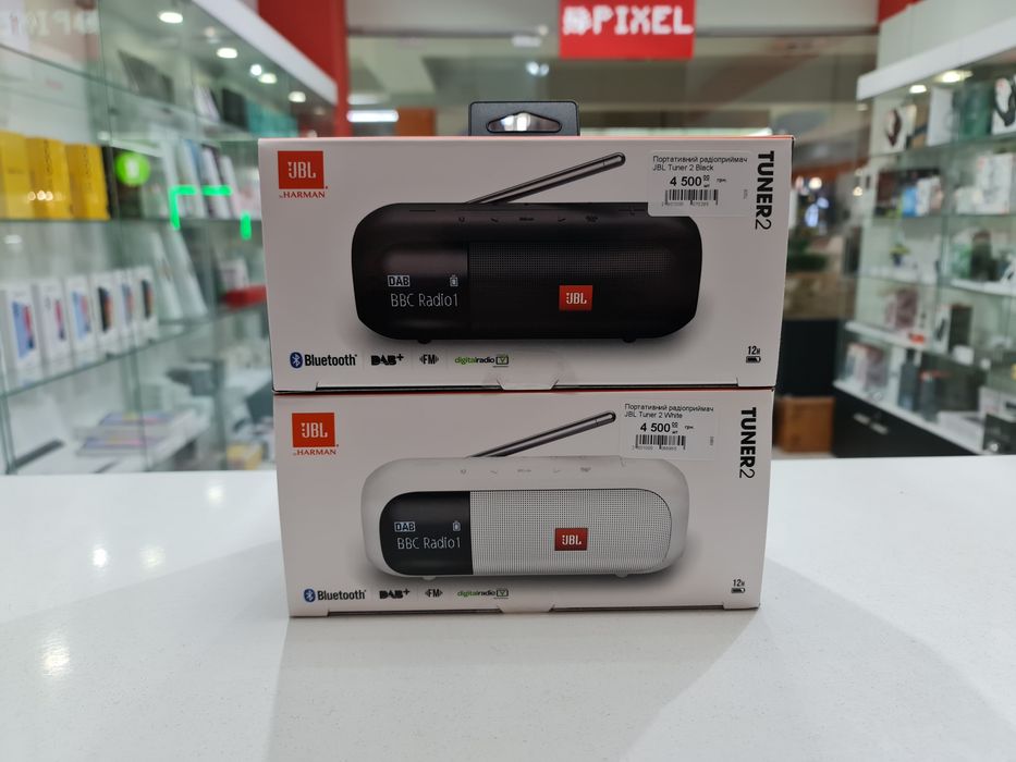 New JBL Tuner 2 Black White