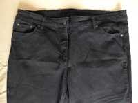 Spodnie damskie jeans czarne Montego roz. 46