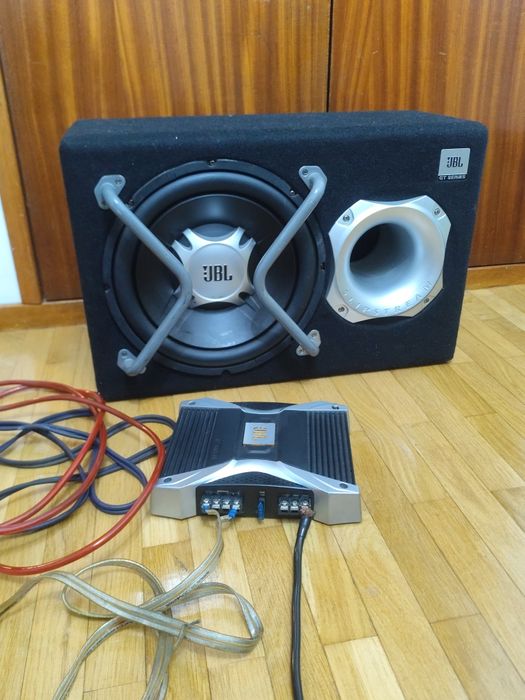 Subwoofer JBL + Amplificador Gt series