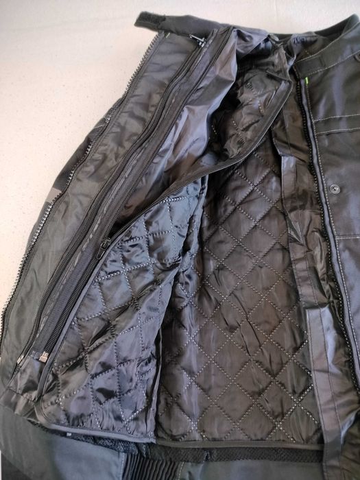 Casaco 3 camadas senhora c/proteções mota scooter novo