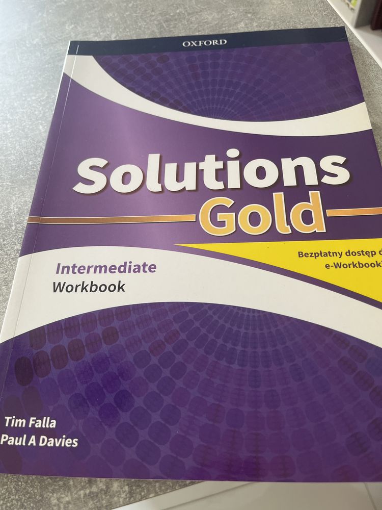 Solutions Gold Intermediate podrecznik, cwiczenia, ksiazka nauczyciela
