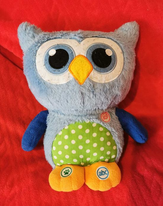 Mądra sowa - interaktywna pluszowa (E-EDU)