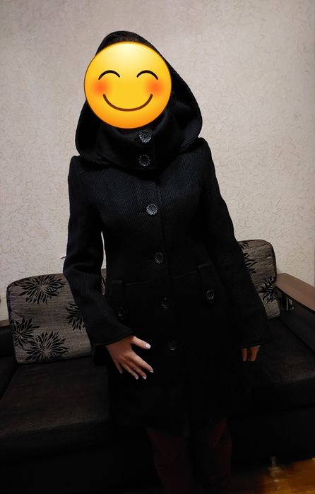 Пальто розмір м чорне