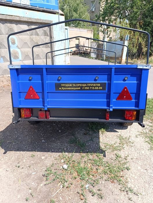 Причіп Лідер 2м, порошк фарб