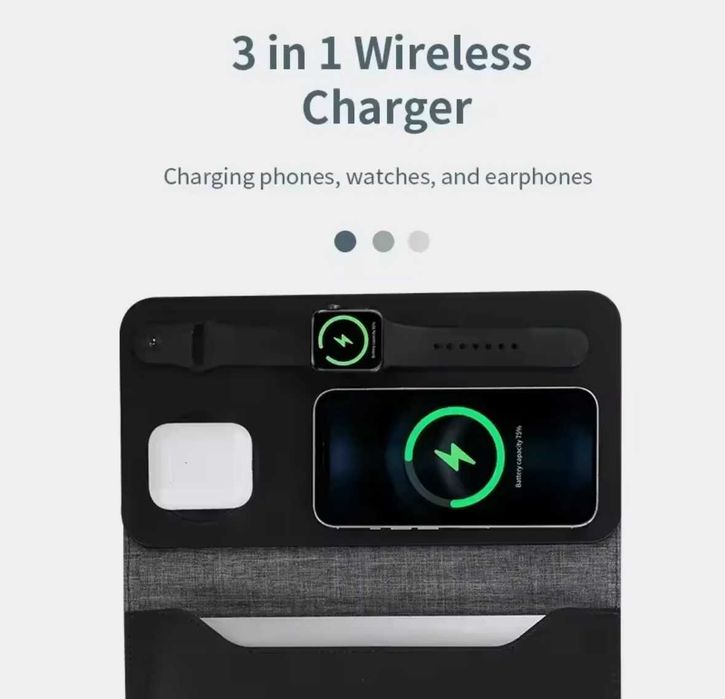 Чохол для ноутбука з бездротовою зарядкою 5 в 1 діагональ 12, 13 і 14