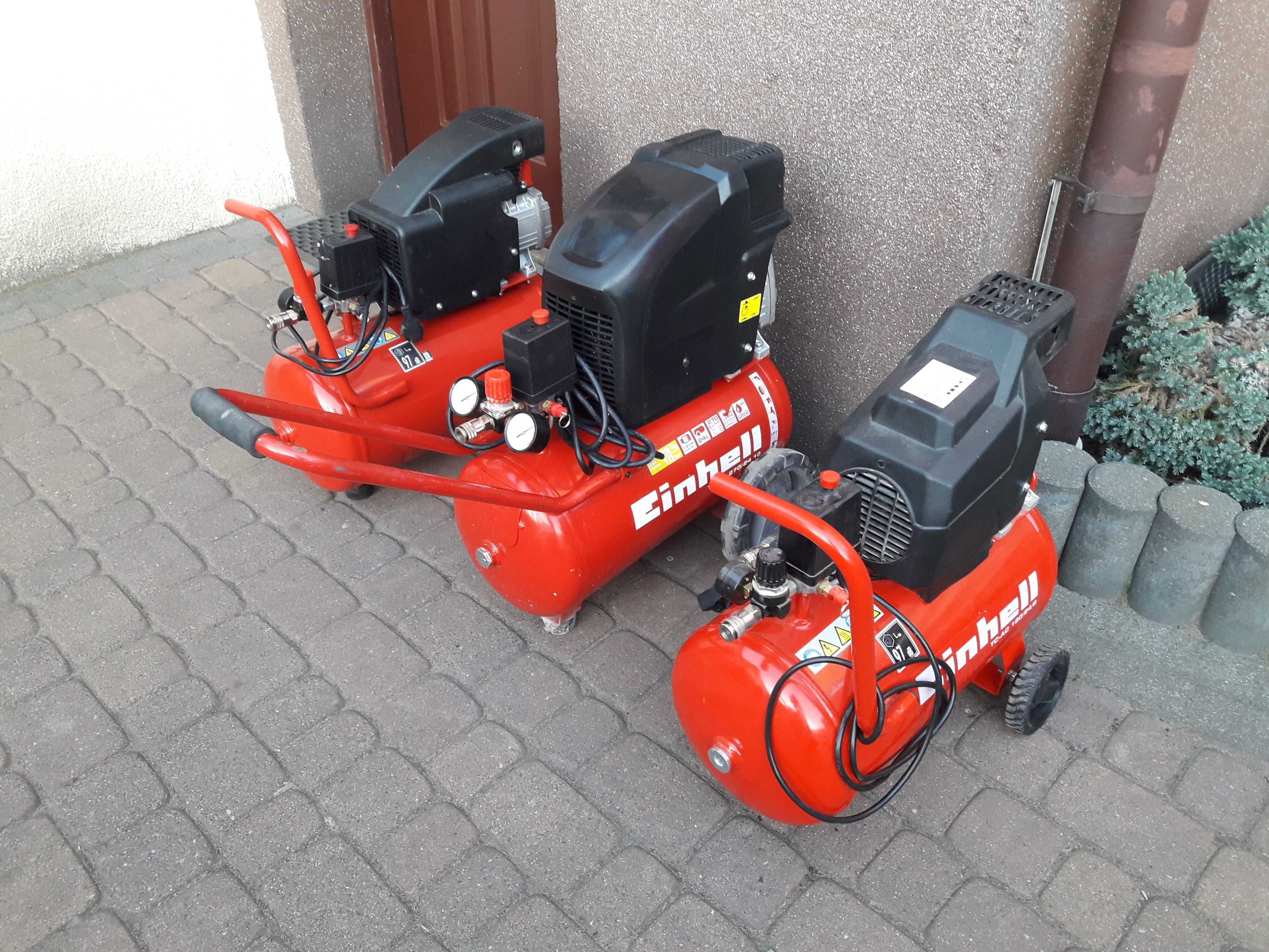 kompresor einhell 24-50l olejowy powystawowy demonstracyjny