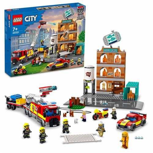 LEGO City – Equipa de Bombeiros Sapadores 60321 - Novo e Selado!