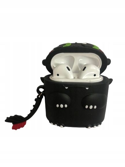 Etui Na Słuchawki AIRPODS - Furia Nocna Szczerbatek