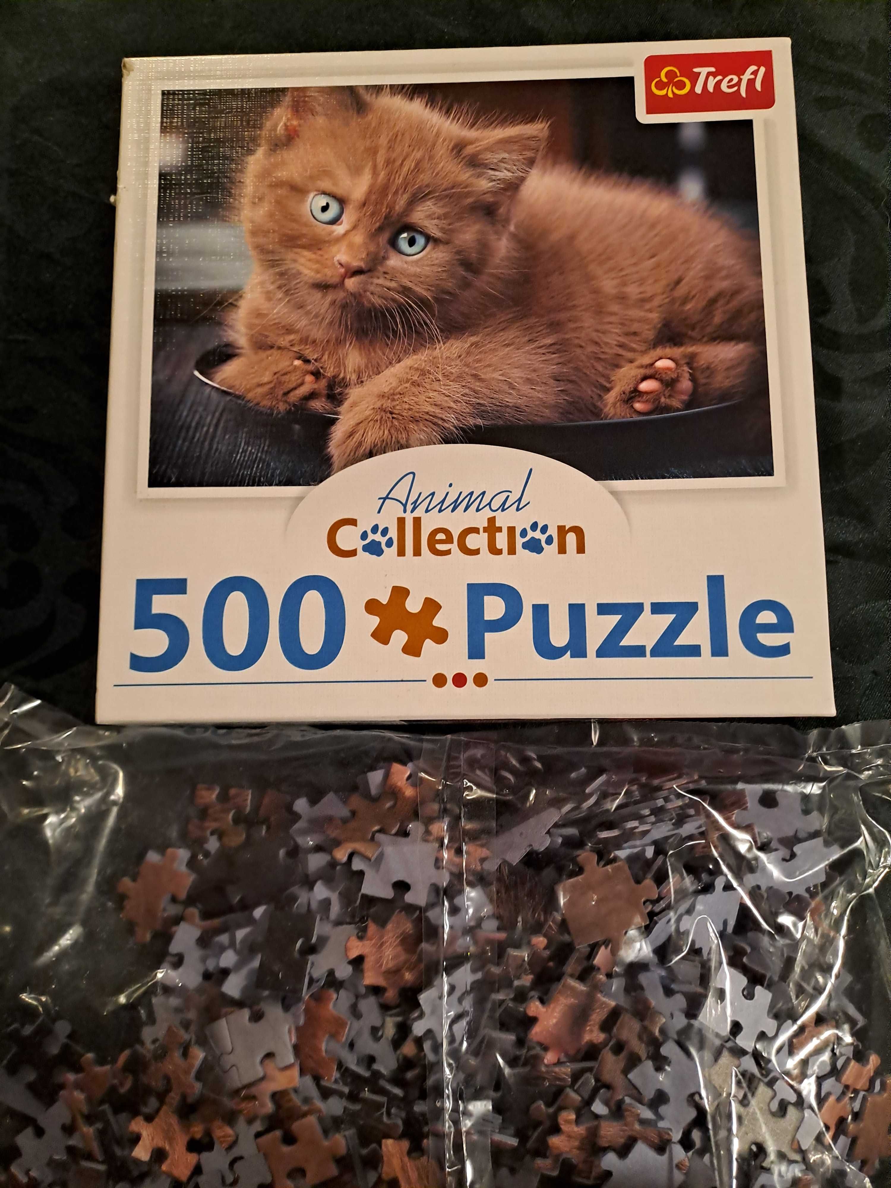 Puzzle Trefl 500 elementów Animal Collection