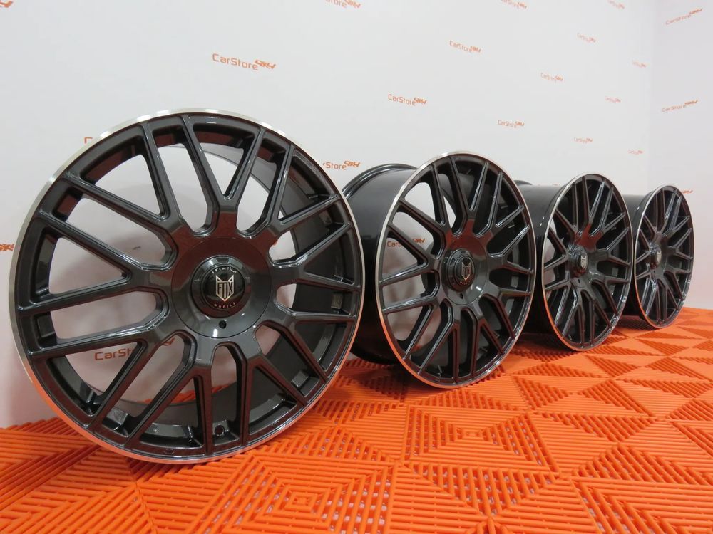 Jante Fox VR3 19'' 8j et42 + 9j et 47 5x112+5120 Carbon Grey