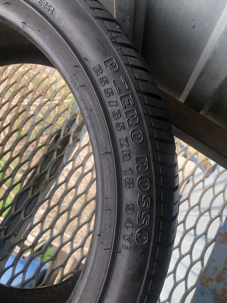 255/35R18-2шт Pirelli оригинал из Германии 6мм в наличие!