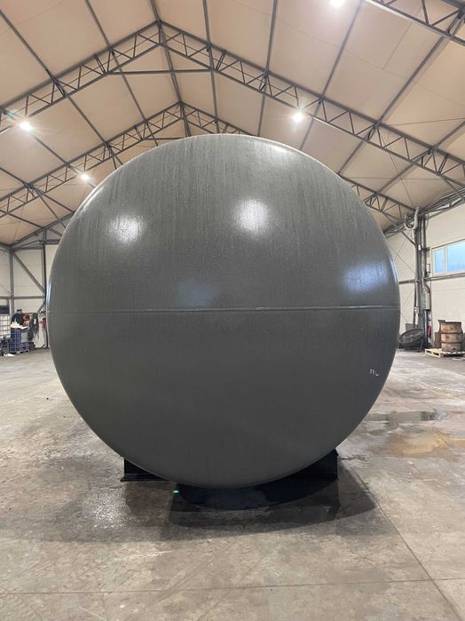 Zbiornik 60 000 litrów kolejowy ze stali na nogach