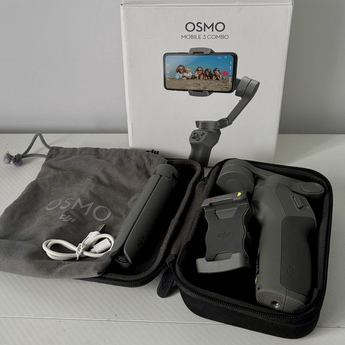 Dji Osmo mobile 3 combo - gimbal do telefonu, gimbal do iPhone’a