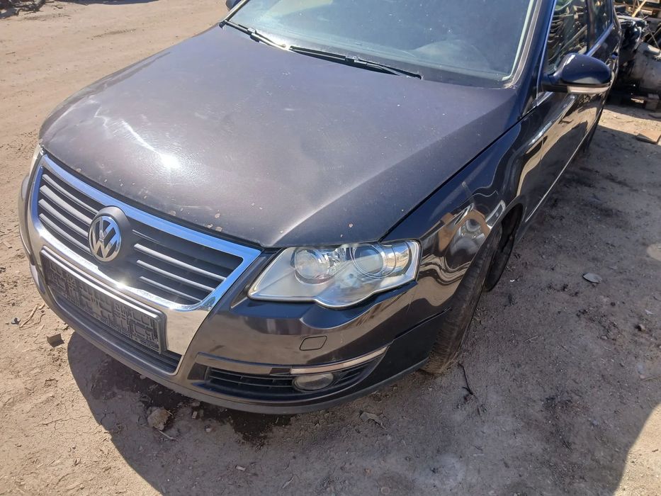 volkswagen passat B6 sedan LC8Z maska pokrywa silnika klapa bagażnika zderzak lampa reflektor pas