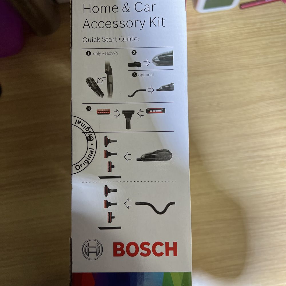 Kit de Acessórios de Aspirador BOSCH Move / Readyy’y - NOVO