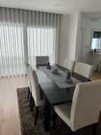 Mesa extensível + 6 cadeiras IKEA BERGMUND