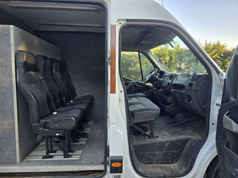 Renault Master L3h2 Maxi 2.3 150 p.s Brygadówka ! 7 Osobowy !