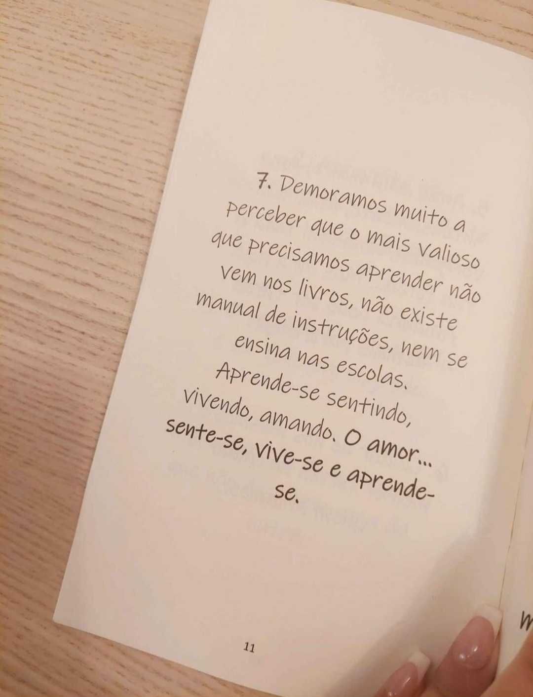 Livro Precisei perder-me para me encontrar