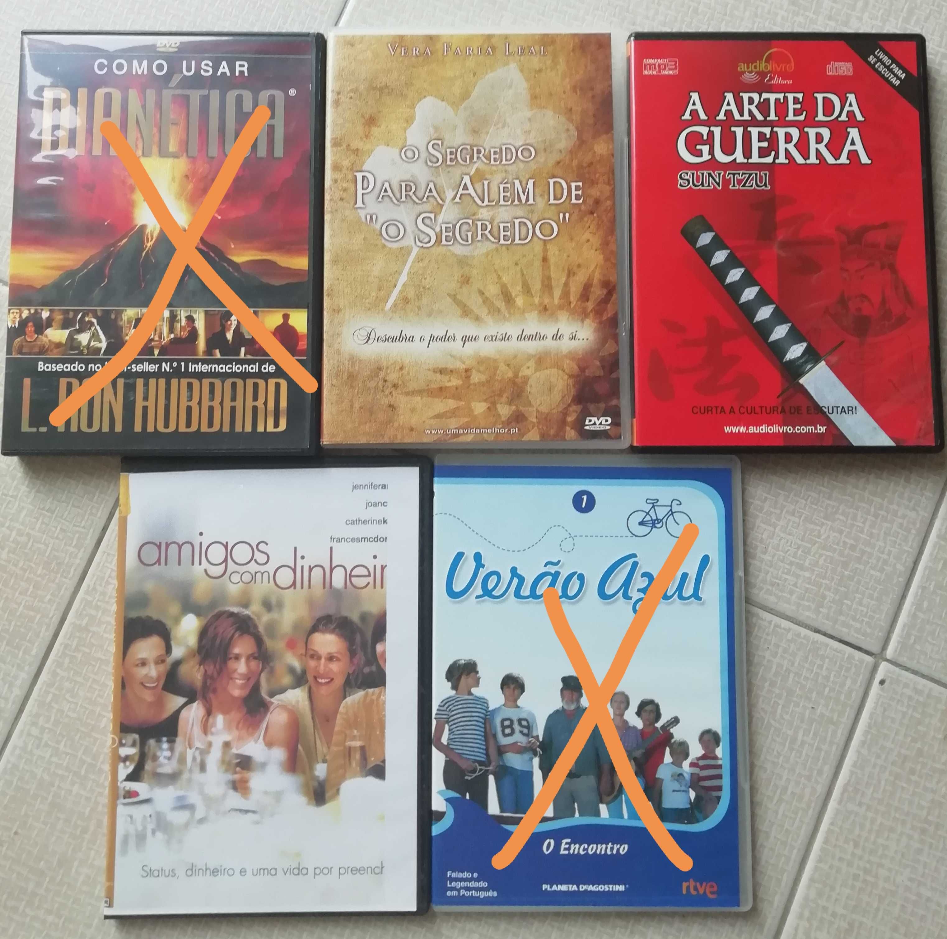 DVD’s - vários filmes e temas