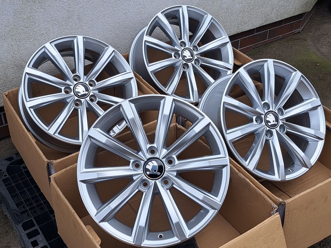 ALUFELGI NOWE Skoda 17 5x112 Yeti Kodiaq Superb Octavia Karoq #2