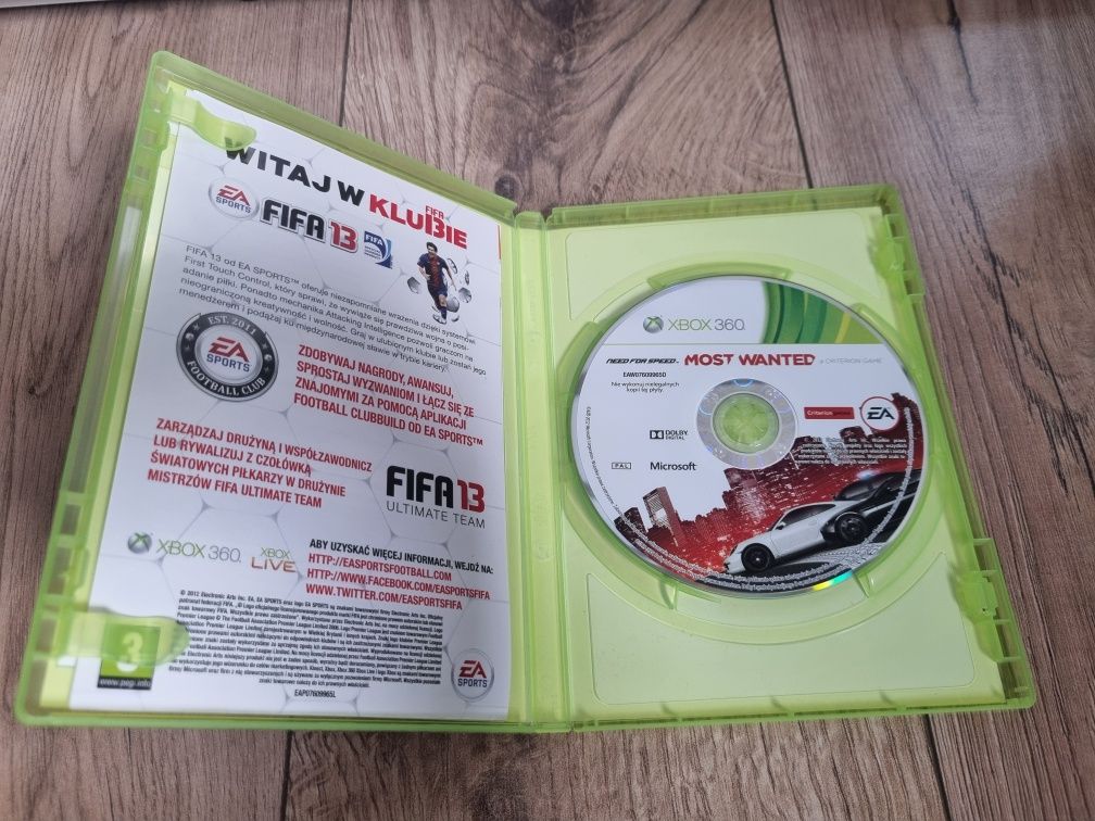 Gra Need For Speed Most Wanted XBOX 360
