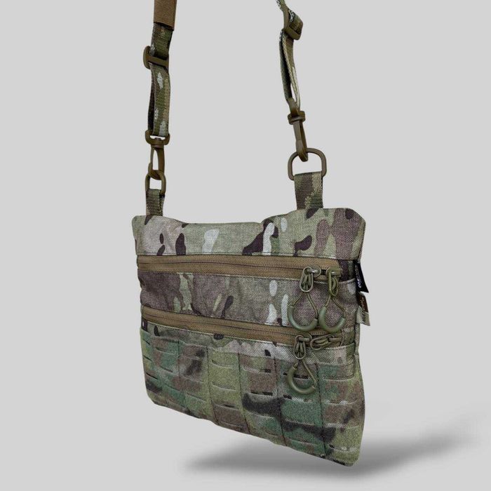 ‼️Сумка тактична мультикам, мессенджер через плече Cordura 1000D‼️