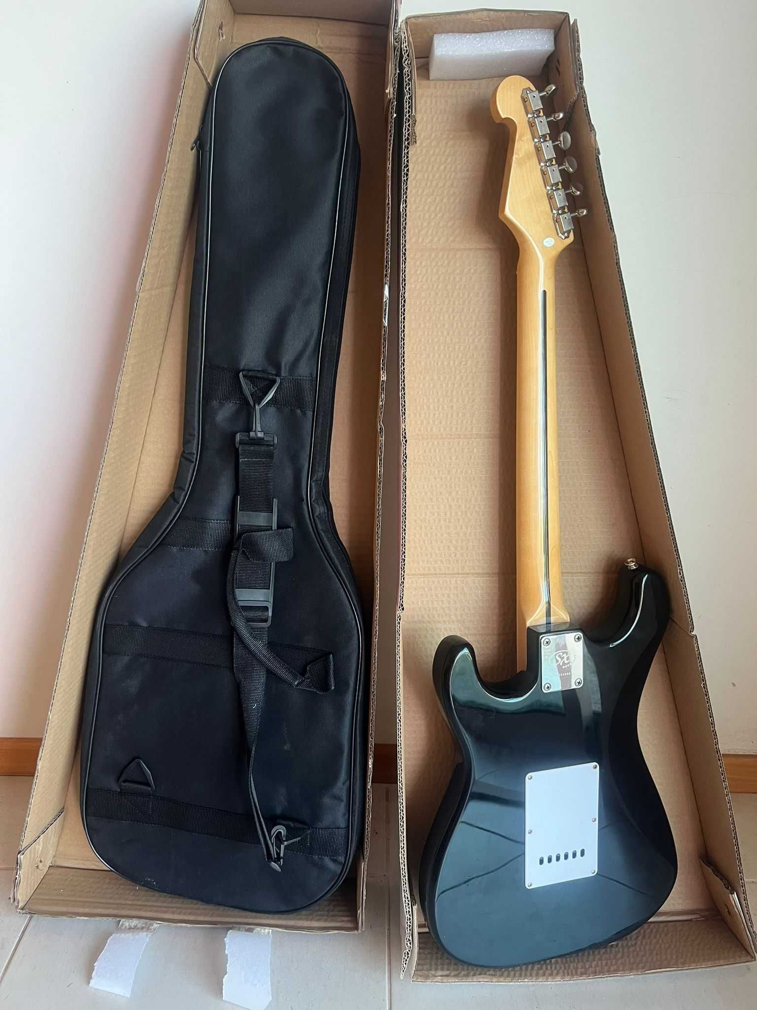 Guitarra Elétrica SST57 Vintage Black + Saco Sx