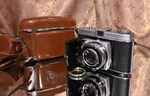 Kolekcjonerski aparat fotograficzny KODAK Retina 1 b 1954 rok.