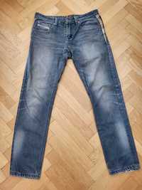 spodnie jeansy męskie (pas 88-90 cm) używane