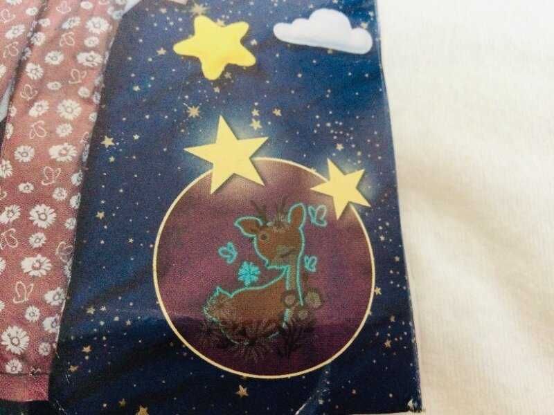 Lupilu! Німеччина! Новинка! піжама СВІТИТЬСЯ в темряві! Оленятко.